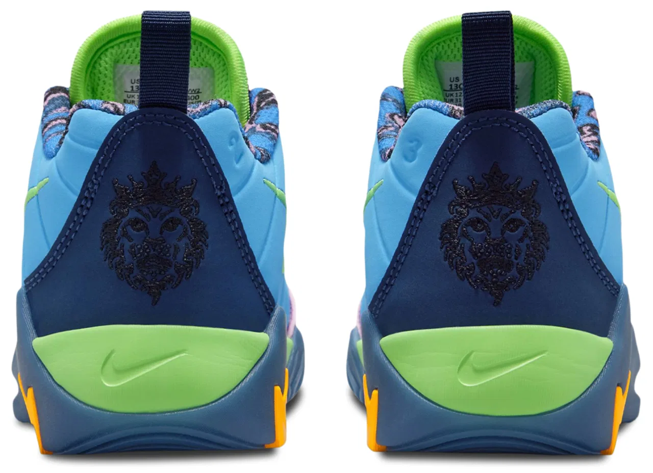 Кроссовки для мальчиков Lebron Witness IX SE Nike, цвет University Blue/Black/Midnight Navy — фото 3