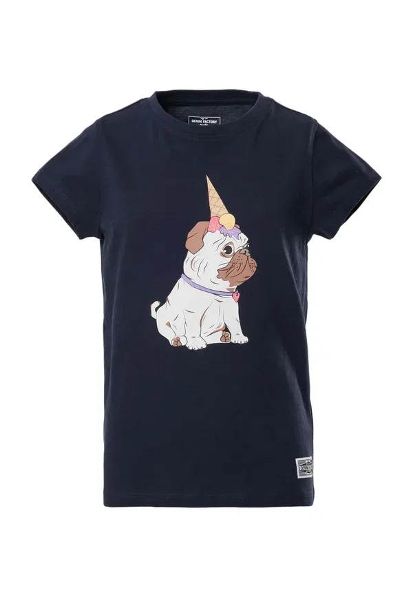 Футболка San Diego Tee G Jr - с принтом Denim Factory, темно-синий