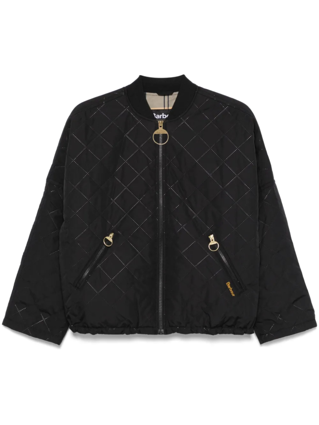 

Куртка-бомбер Barbour Emlyn, черный