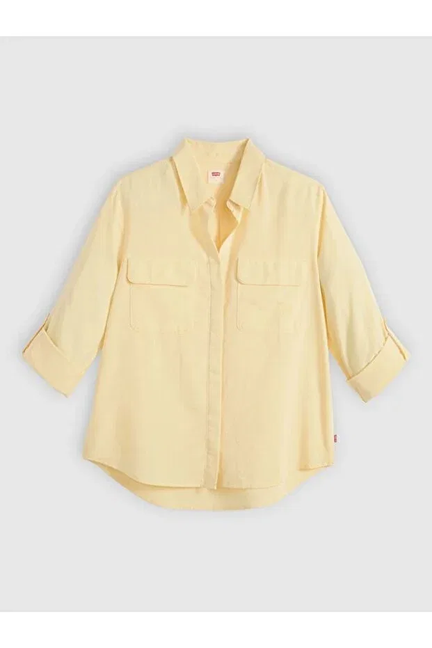 Женская рубашка с длинным рукавом Elaine Utility Shirt Levi'S, Yellow