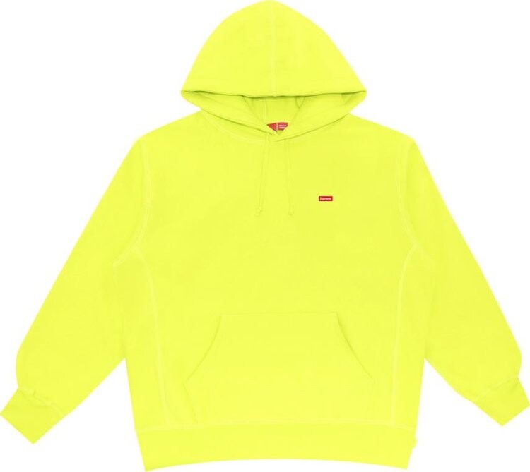 

Толстовка Supreme Small Box Hooded Sweatshirt 'Bright Yellow', желтый