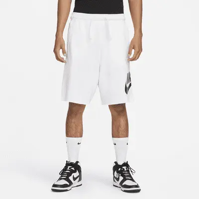 

Шорты Nike Club Alumni, белый/черный