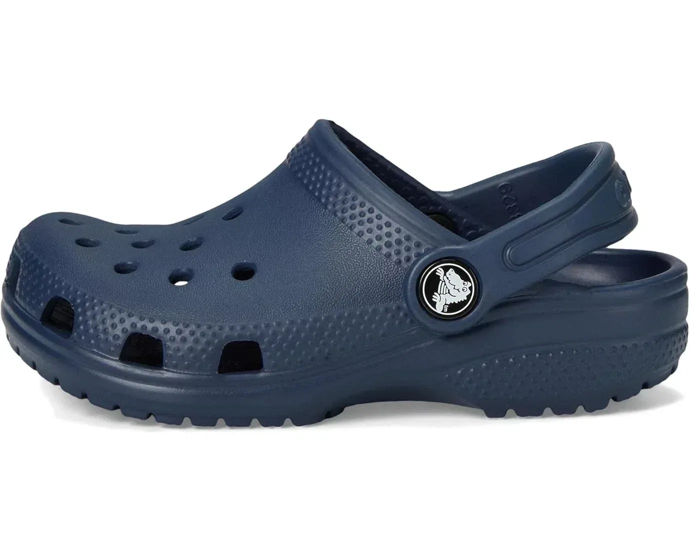 Детские кроксы Classic с ремешком на пятке Crocs, синий — фото 2