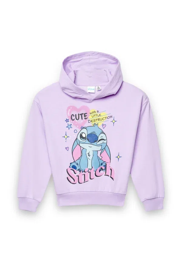 Толстовка с принтом Disney Classics Con stampa stitch Terranova, lilla pastello, сиреневый