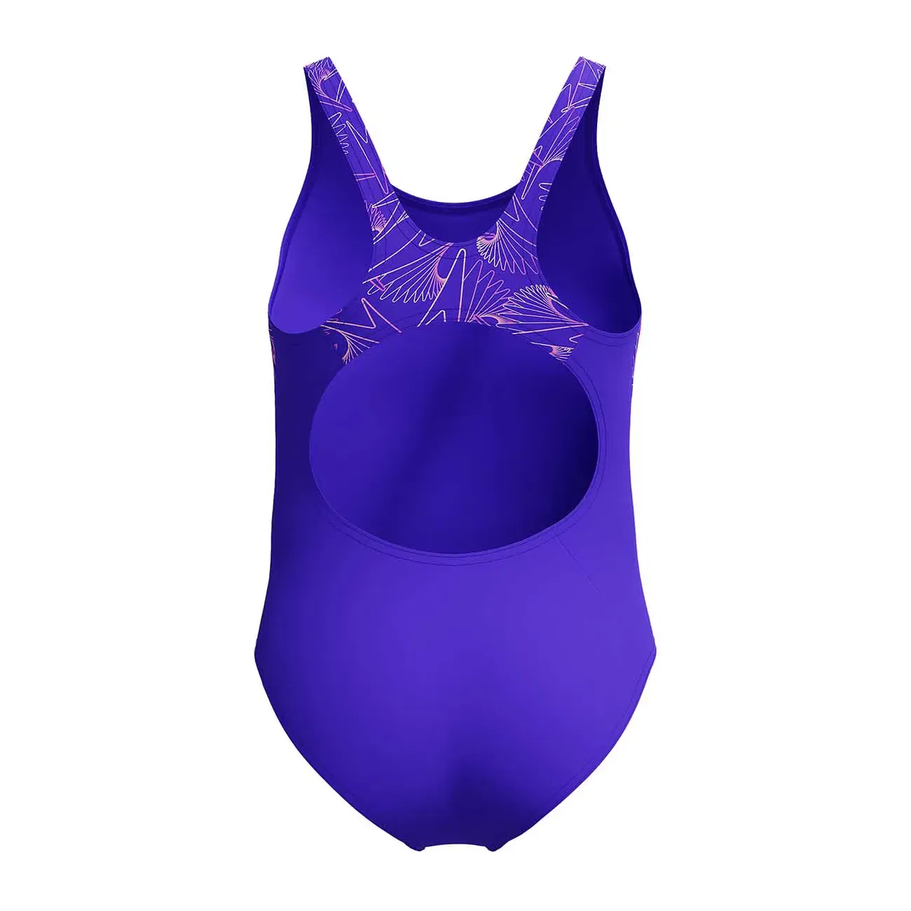 Детский плавательный костюм для мальчиков Hyperboom Splice Muscleback Speedo, Morado — фото 3