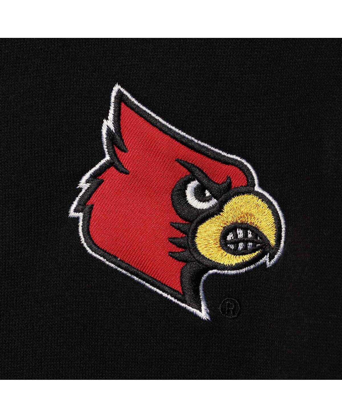 

Мужская черная куртка louisville cardinals tortugas logo с молнией на четверть Colosseum, черный