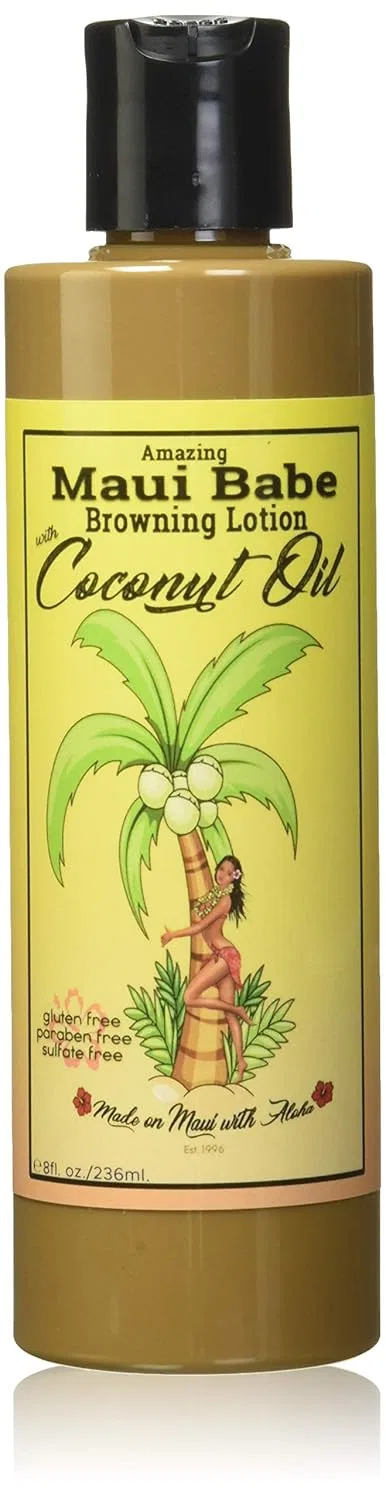 Лосьон для загара Maui Babe с кокосовым маслом, 236 мл