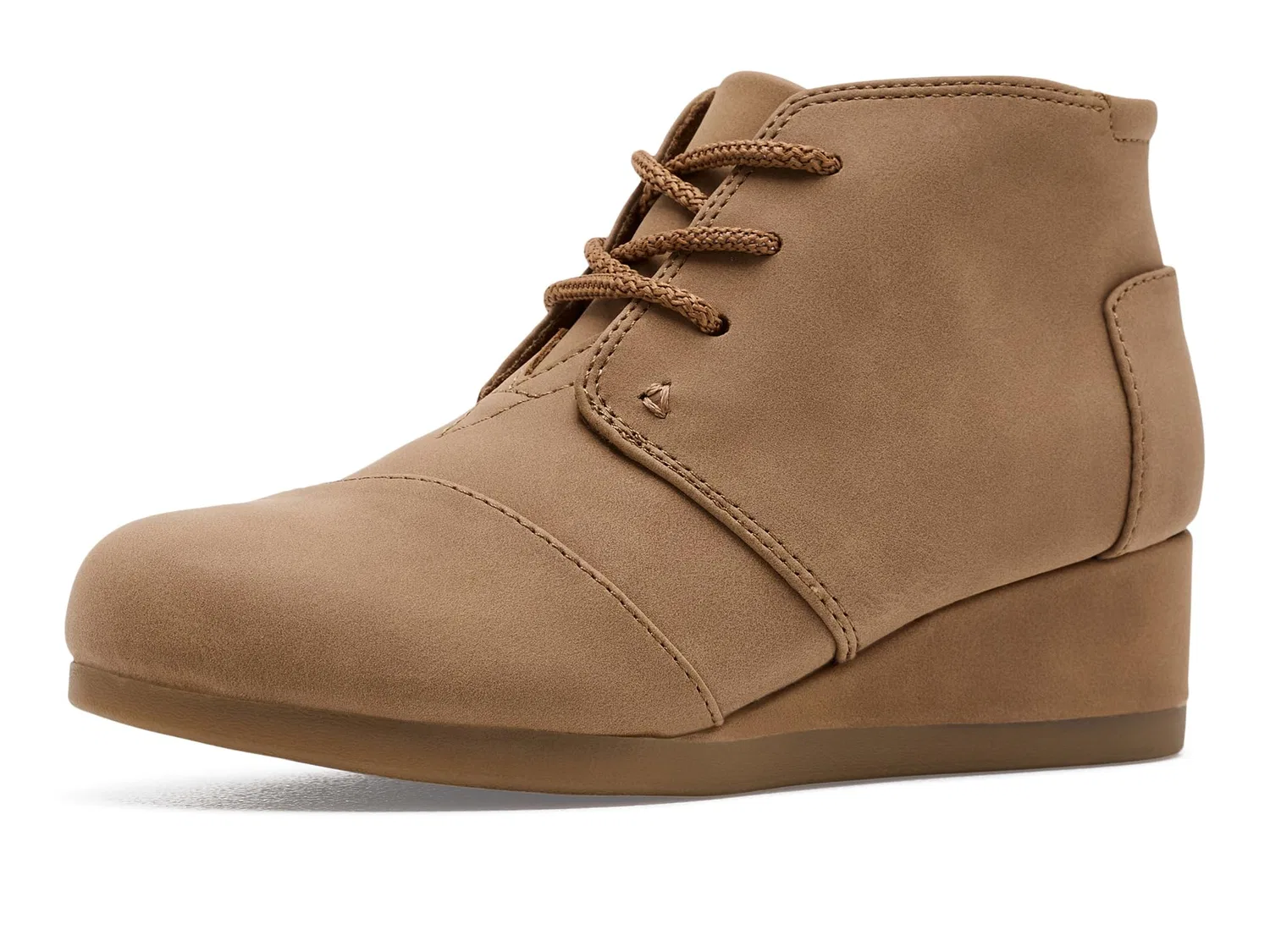 Ботинки Desert Wedge (для маленьких и больших детей) Toms Kids, Brown — фото 2