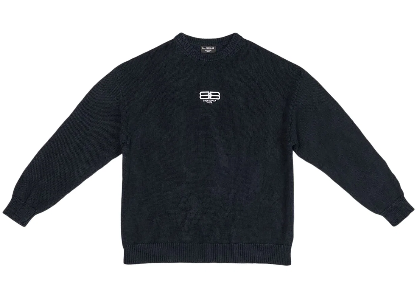 Мужской свитер с длинным рукавом Balenciaga, Navy/White