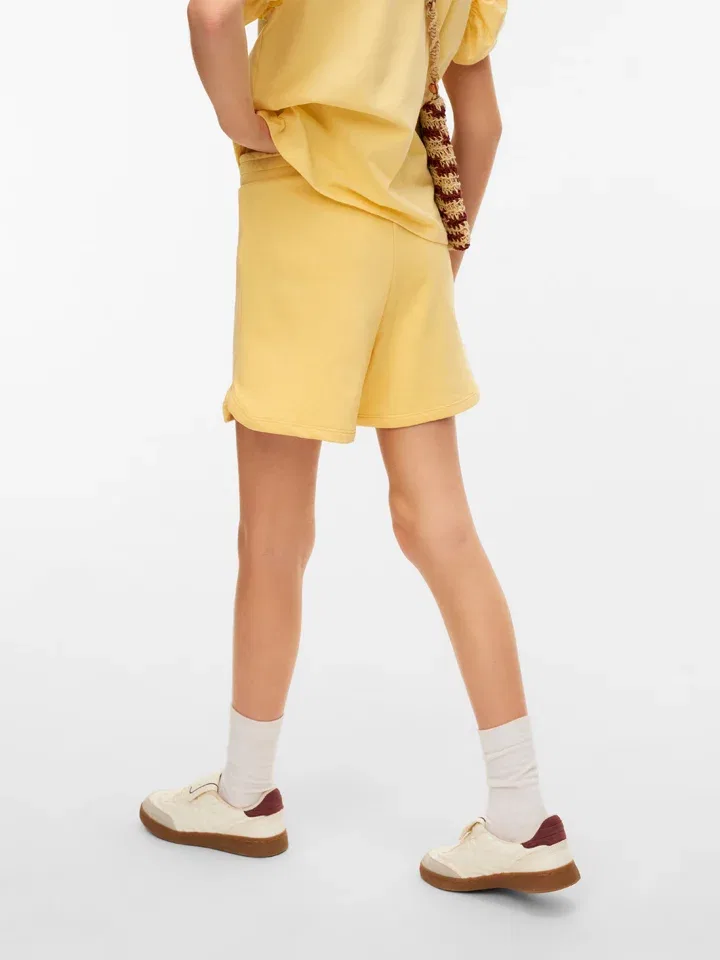 Шорты из футера Sabina Vero Moda Girl, желтый — фото 3