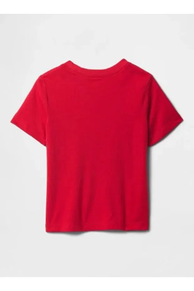 Детская футболка для мальчиков с принтом Gap Kids, Red — фото 3
