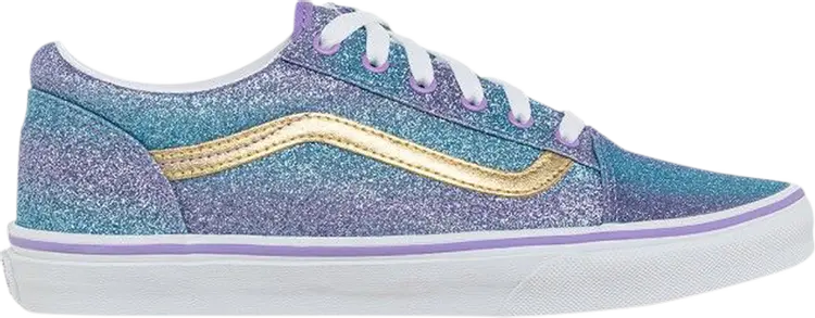 

Кеды Vans Old Skool Kids Ombre Glitter, разноцветный