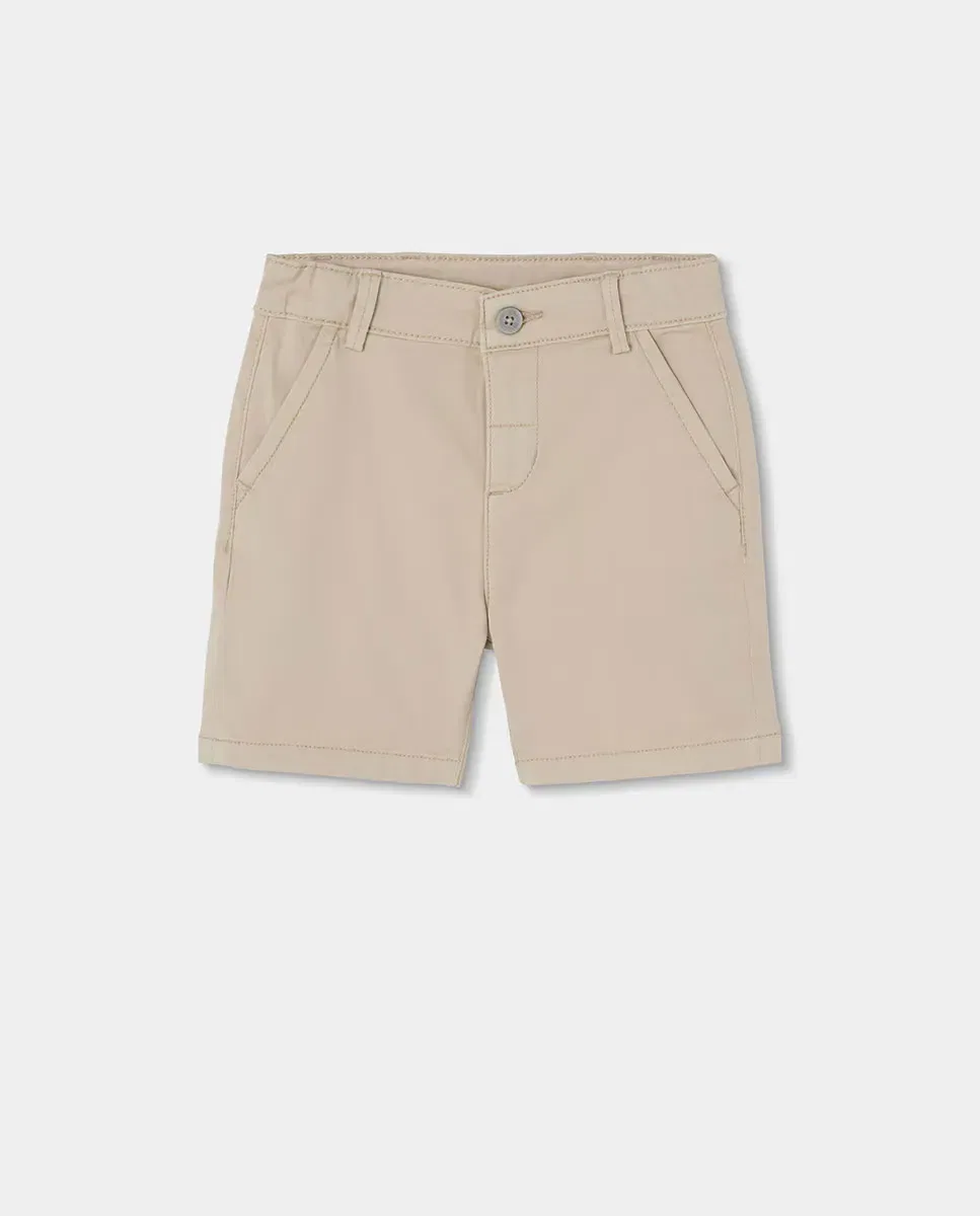 Детские шорты для мальчиков сатиновые Boboli, Beige