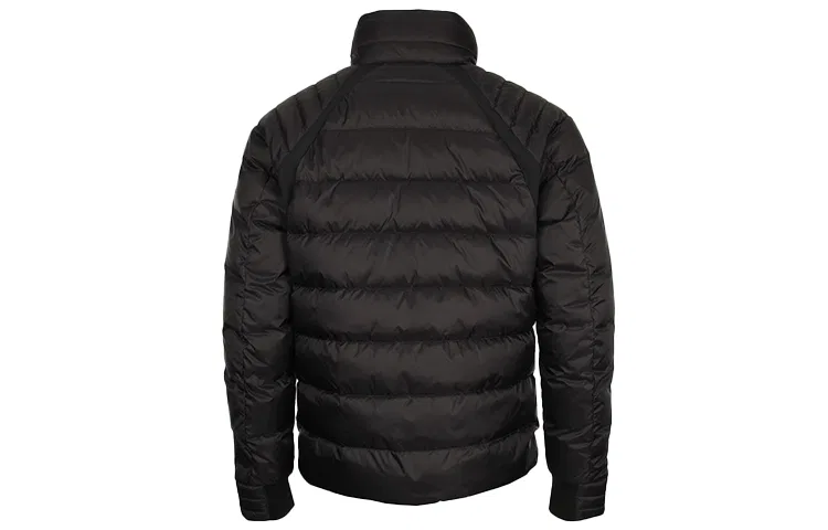 Мужская куртка с воротником-стойкой HyBridge Down Jackets Canada Goose, Black — фото 3