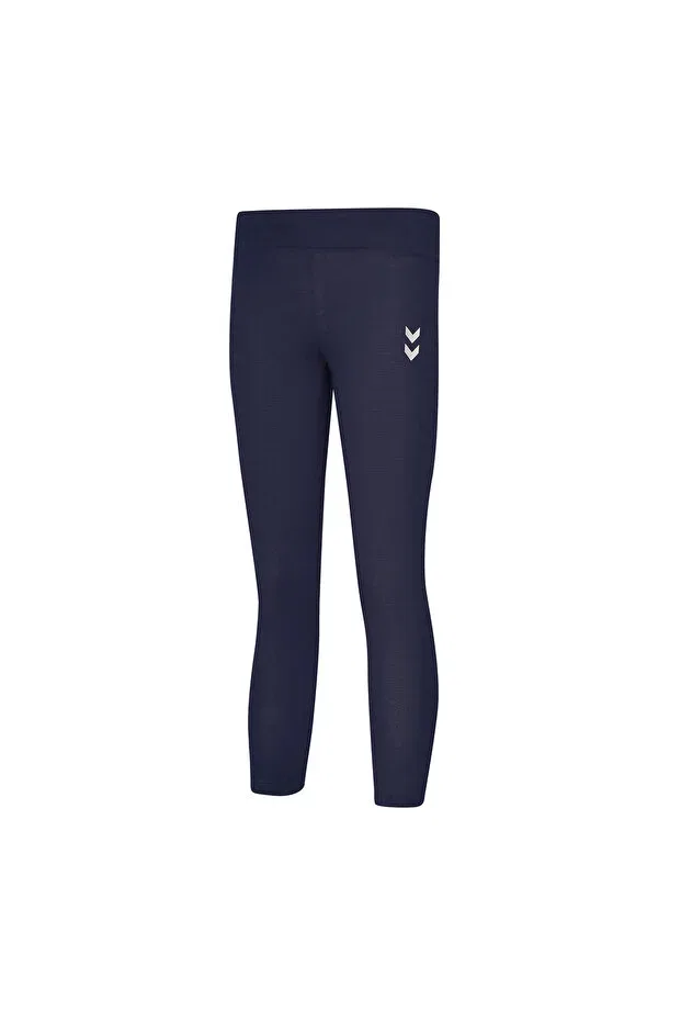 Детские леггинсы для девочек хлопковые Hummel, Navy Blue