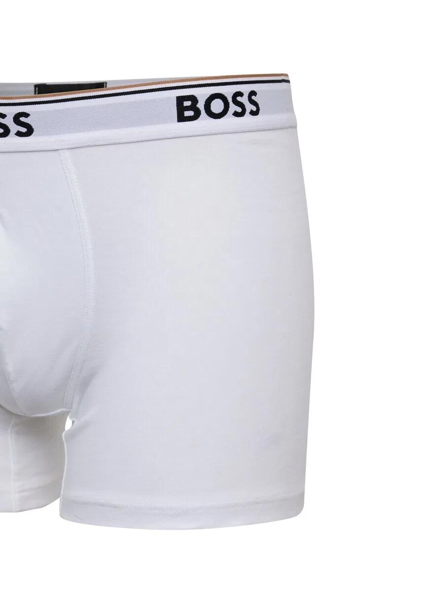 Боксерские шорты BOSS 'Power' белого цвета — фото 3