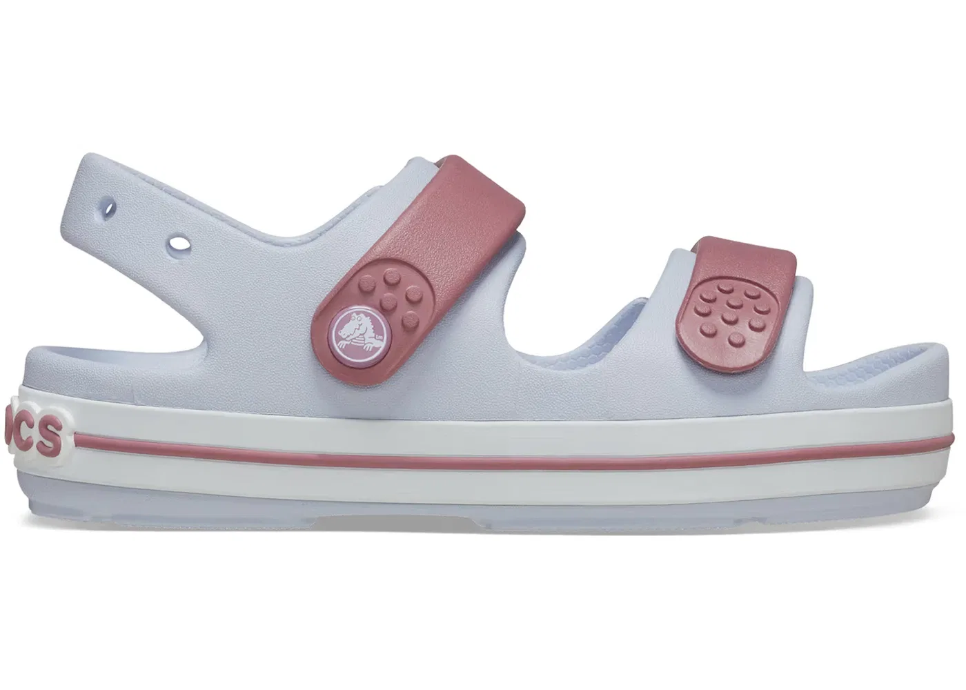 Детские сандалии с ремешком Crocs Crocband Cruiser, Dreamscape/Cassis