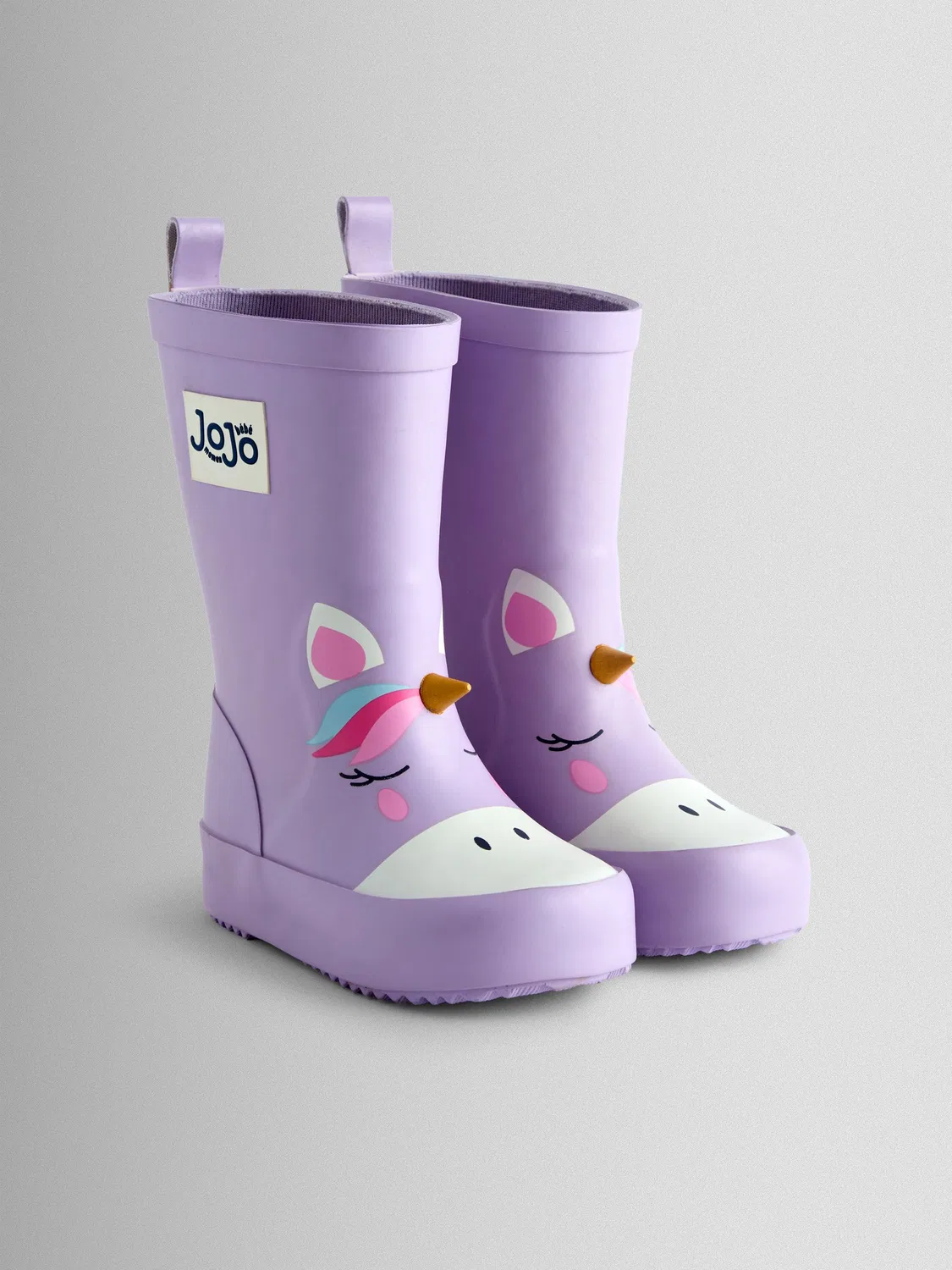 Резиновые сапоги Unicorn Print Jojo Maman Bébé, сиреневый — фото 2