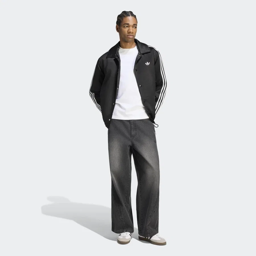 Мужская куртка adidas Originals, модель HZ3805, Черный — фото 3