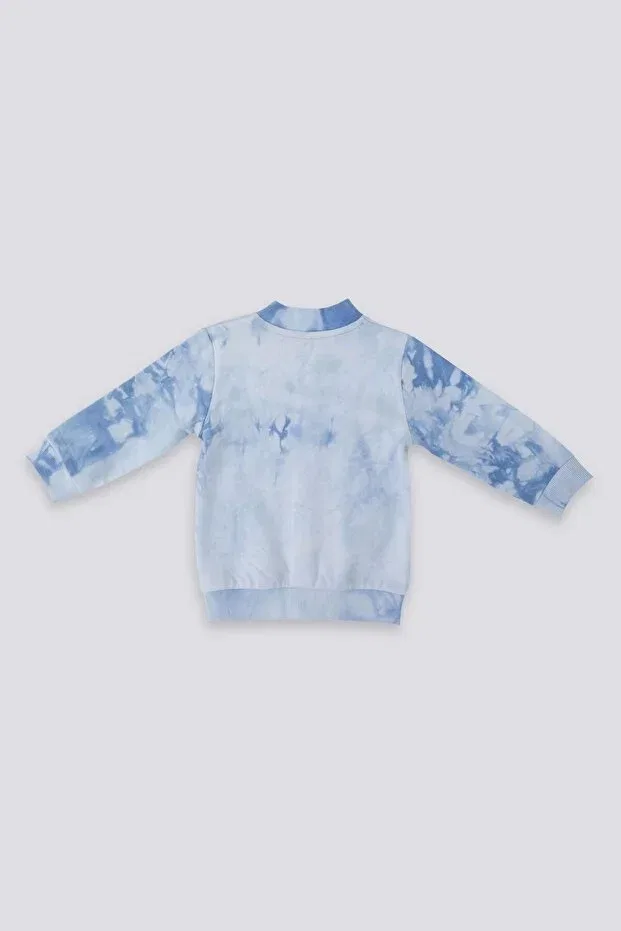 Детский кардиган для девочек с принтом U.S. Polo Assn., Blue Batic — фото 4