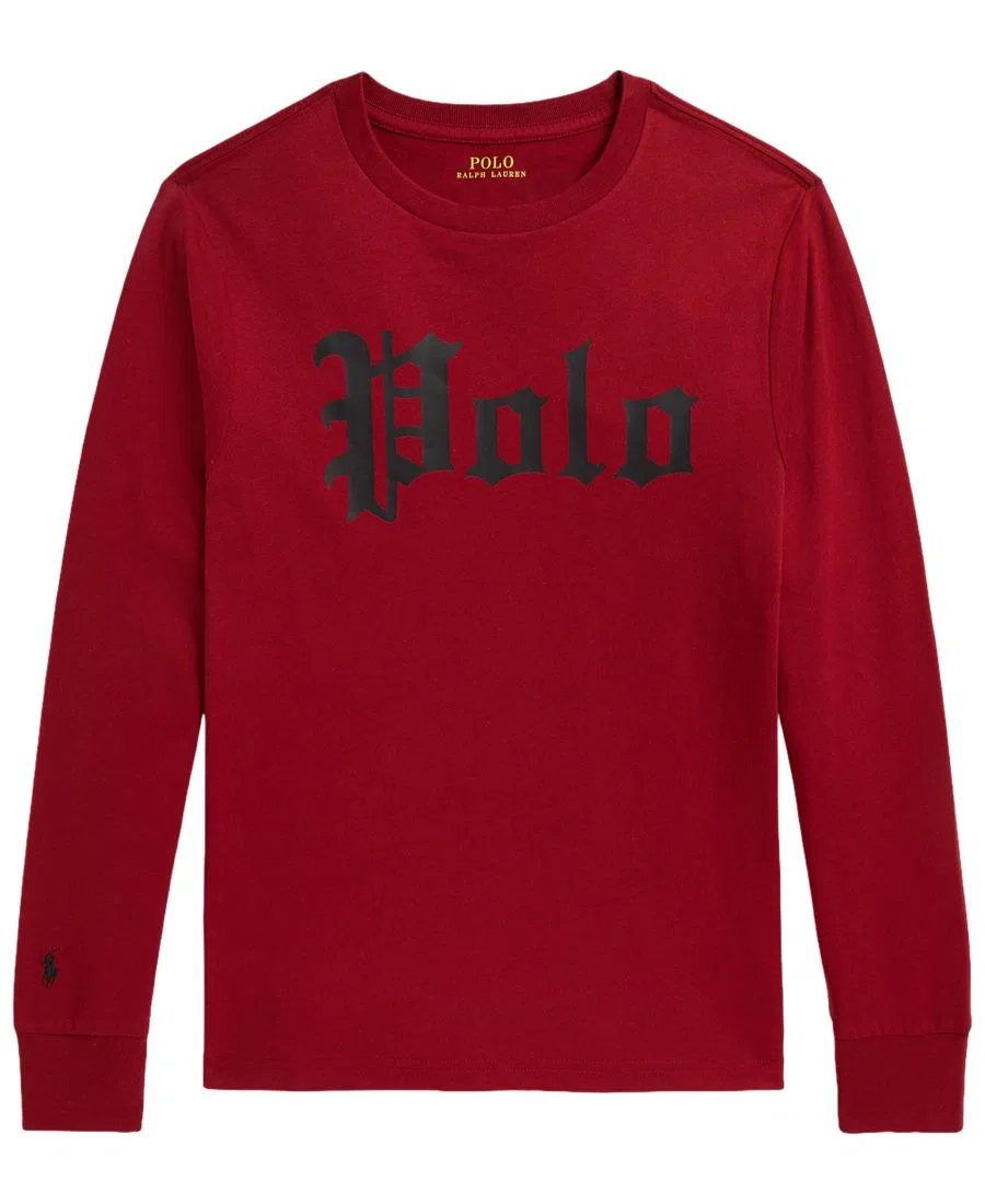 Детская футболка с длинными рукавами (8-20 лет) Polo Ralph Lauren, Red