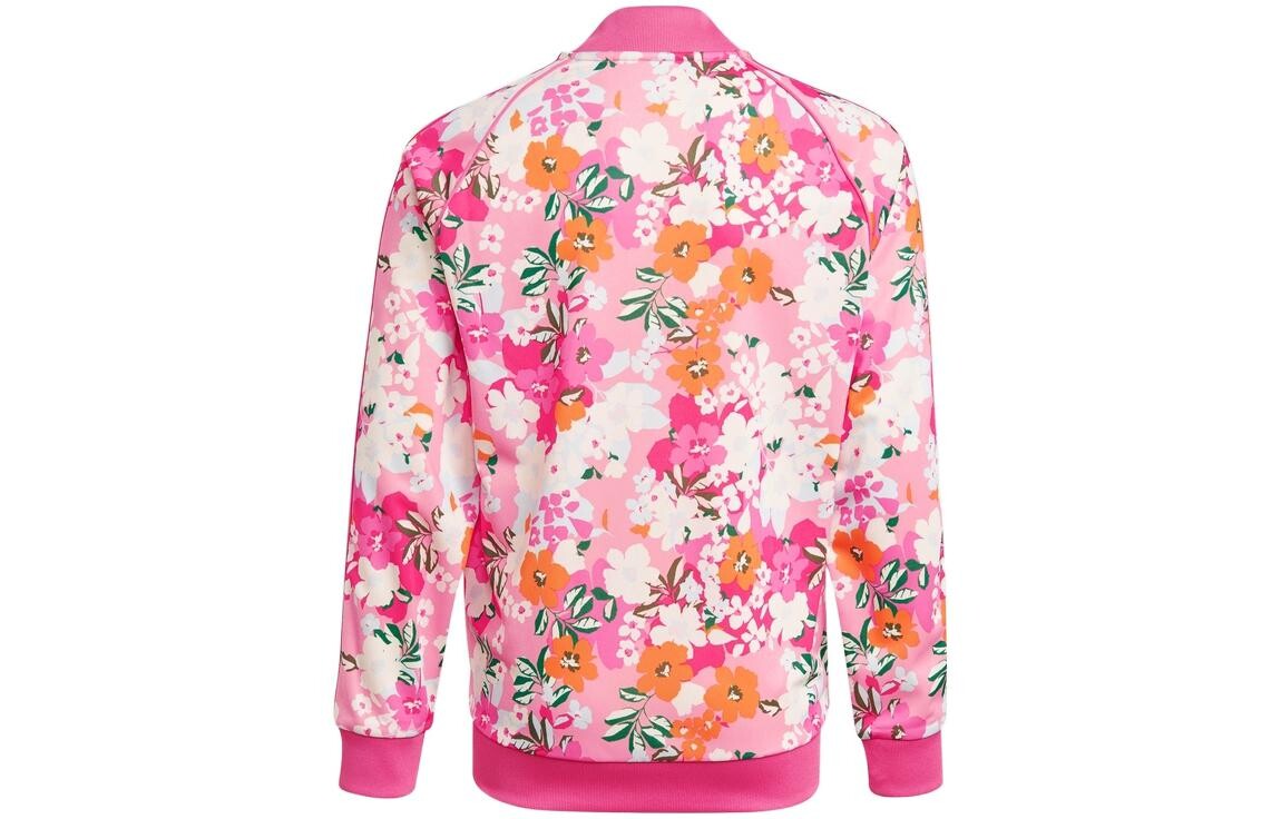 Детская куртка Adidas Originals, цвет   Pink — фото 2