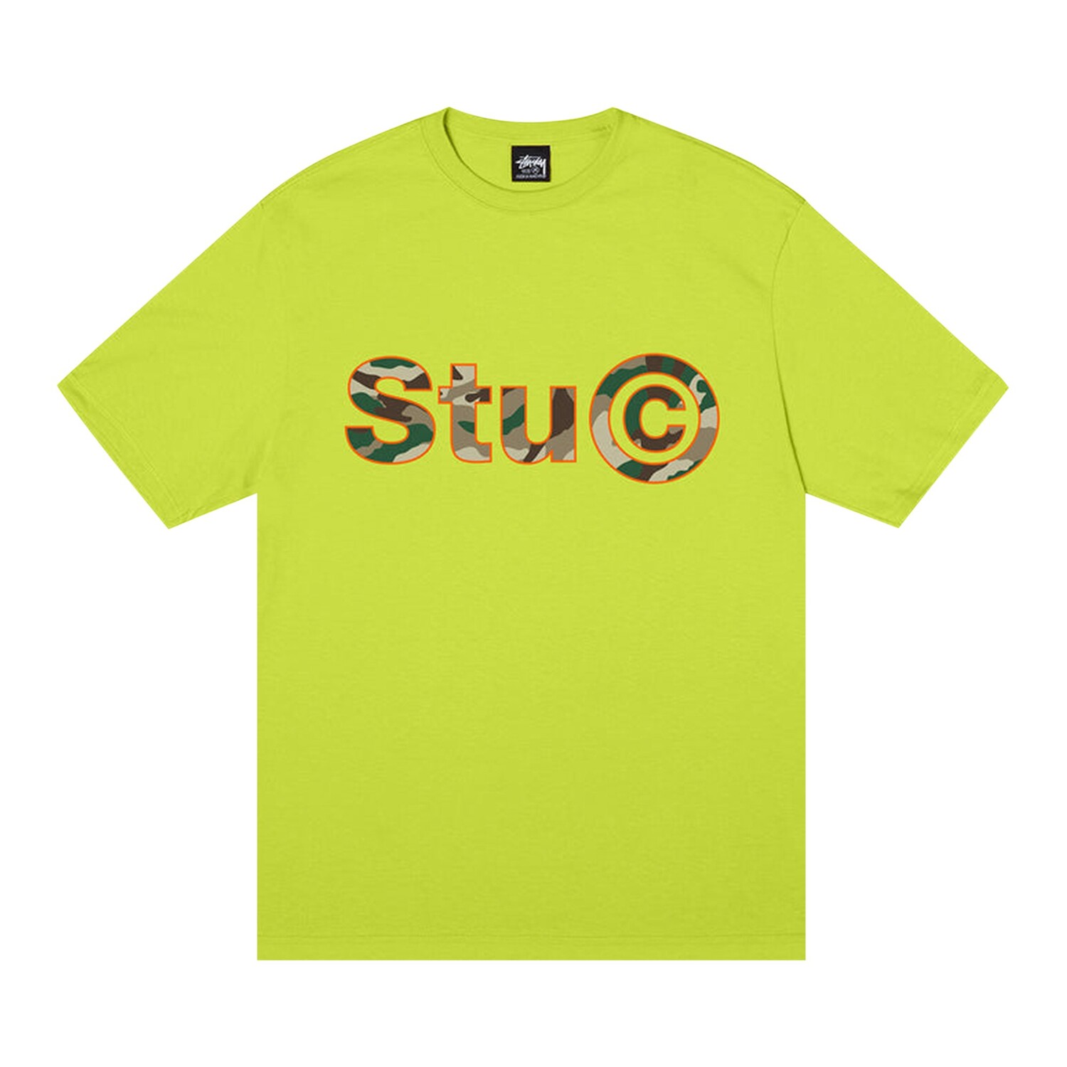 

Футболка Stussy Stu C. Camo Keylime