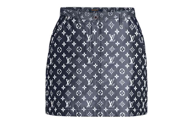 

Юбка женская Louis Vuitton, черный / белый