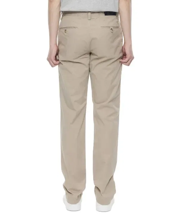 Слим-фит чинос брюки Stretch, Polo Ralph Lauren, светло-бежевый — фото 3