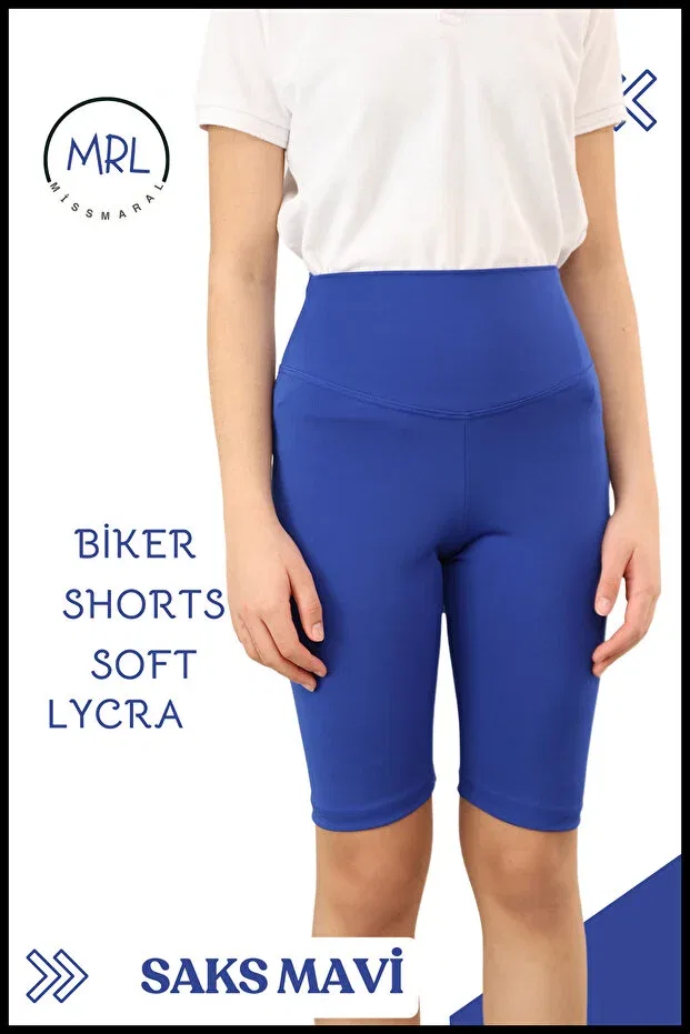 Детские леггинсы для девочек облегающие Basics Missmaral, Saks Blue — фото 4
