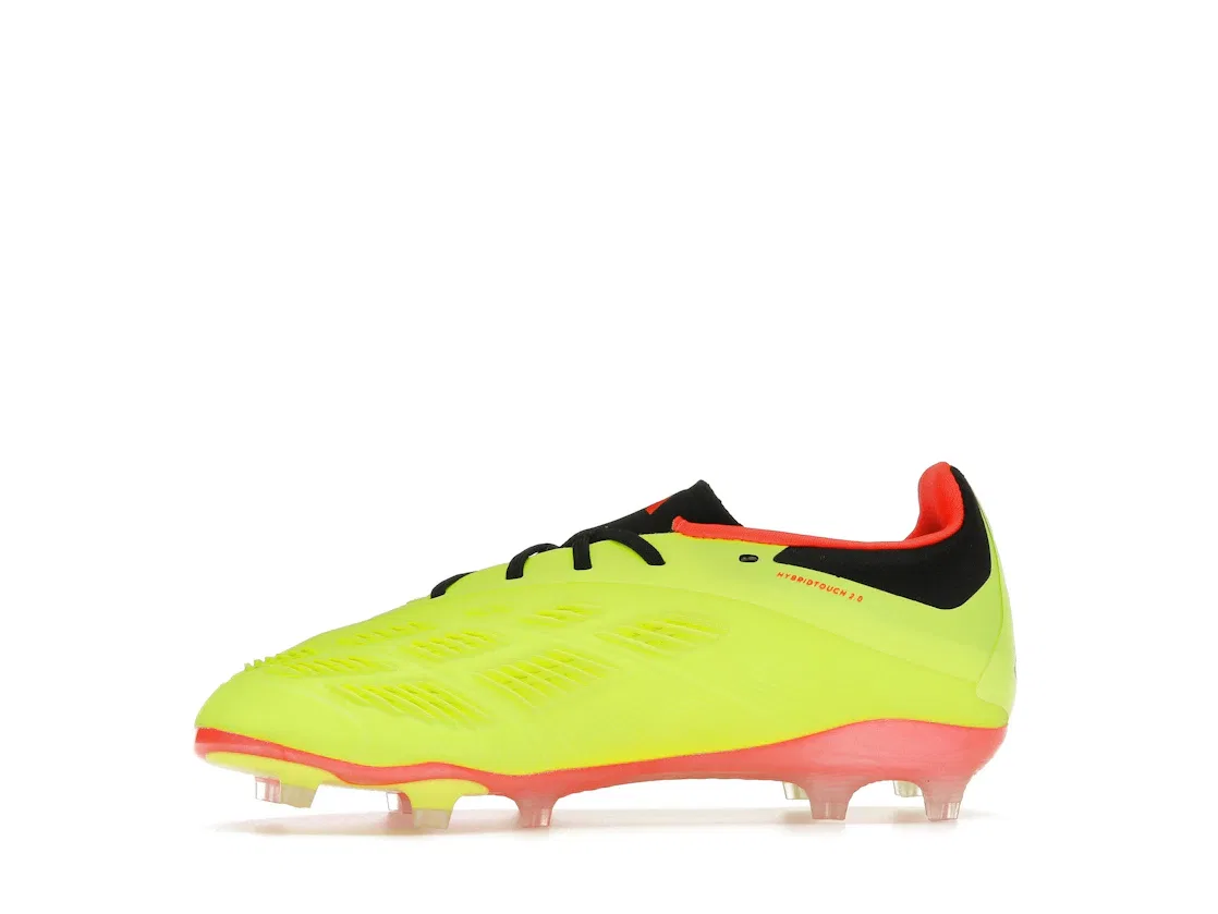 Детские бутсы Predator 24 Elite FG Adidas, Team Solar Yellow 2 Core Black Solar Red — фото 3