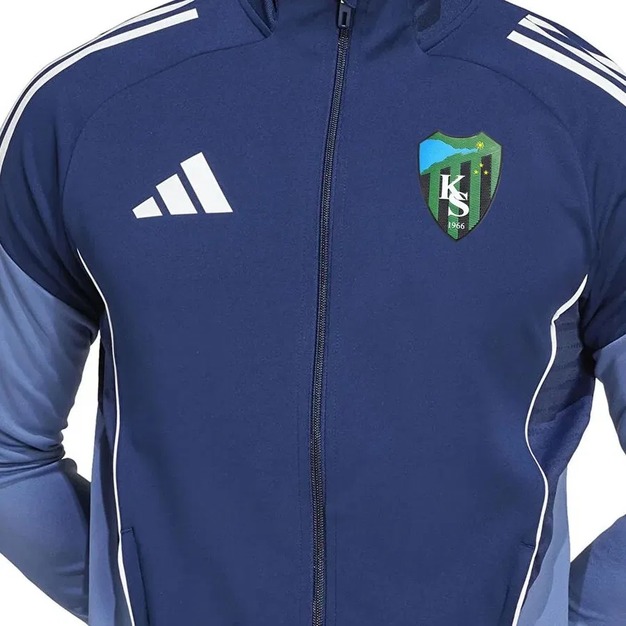 Спортивный свитшот с капюшоном Kocaelispor Adidas JI6542, Темно-синий/Синий — фото 4