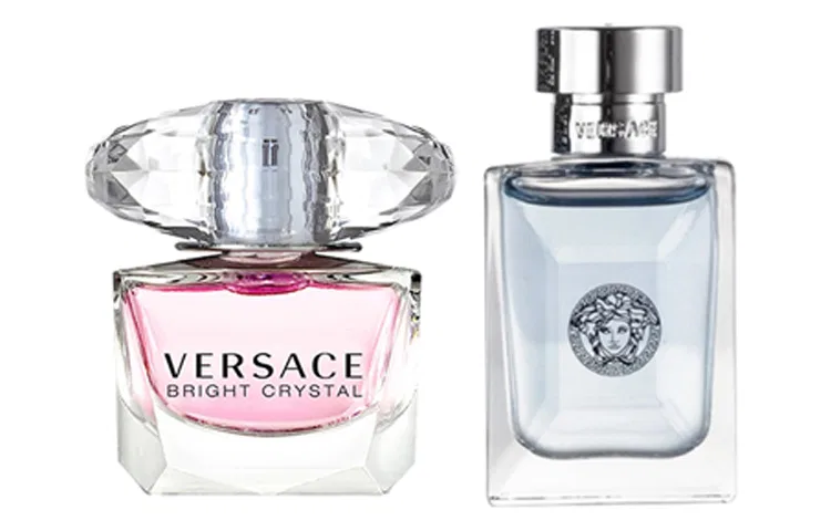 Набор пробников мужской туалетной воды Versace Q Version, 5 мл + 5 мл, Versace, Black — фото 2