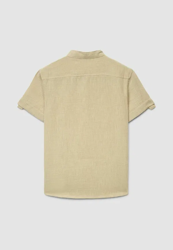 Рубашка поло из джерси, Camicia mc tinta unita - polo shirt, Terranova, Sabbia, песочный — фото 2
