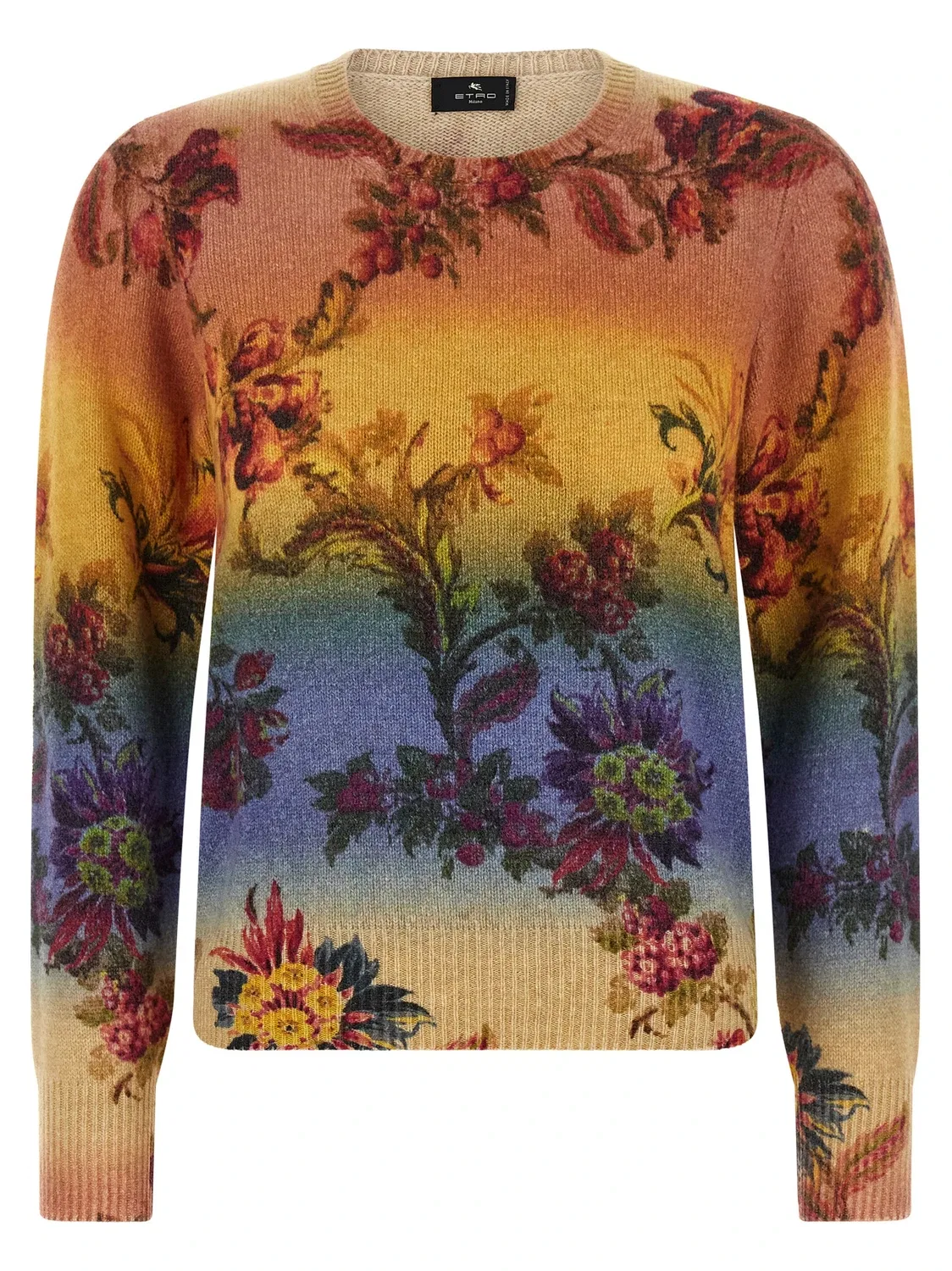 Свитер Dégradé жаккардовый ETRO, мультиколор