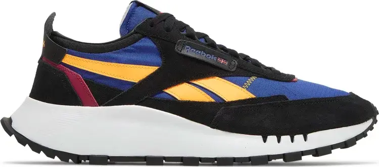 

Кроссовки classic leather legacy 'black bright cobalt' Reebok, синий, Синий;черный, Кроссовки classic leather legacy 'black bright cobalt' Reebok, синий