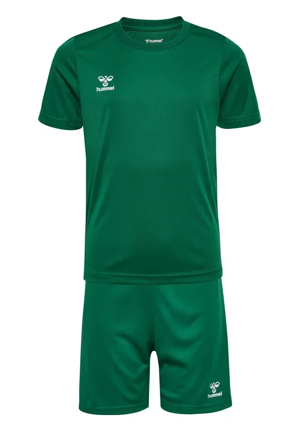 Игривый комплект - спортивные шорты Hummel, зеленый