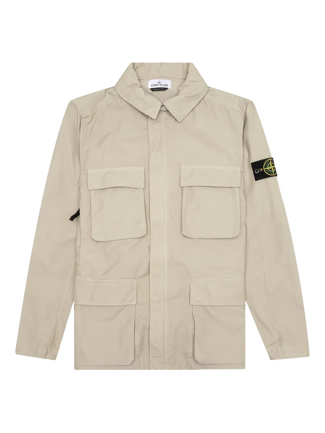 Куртка Compass-Badge с множеством карманов Stone Island, бежевый