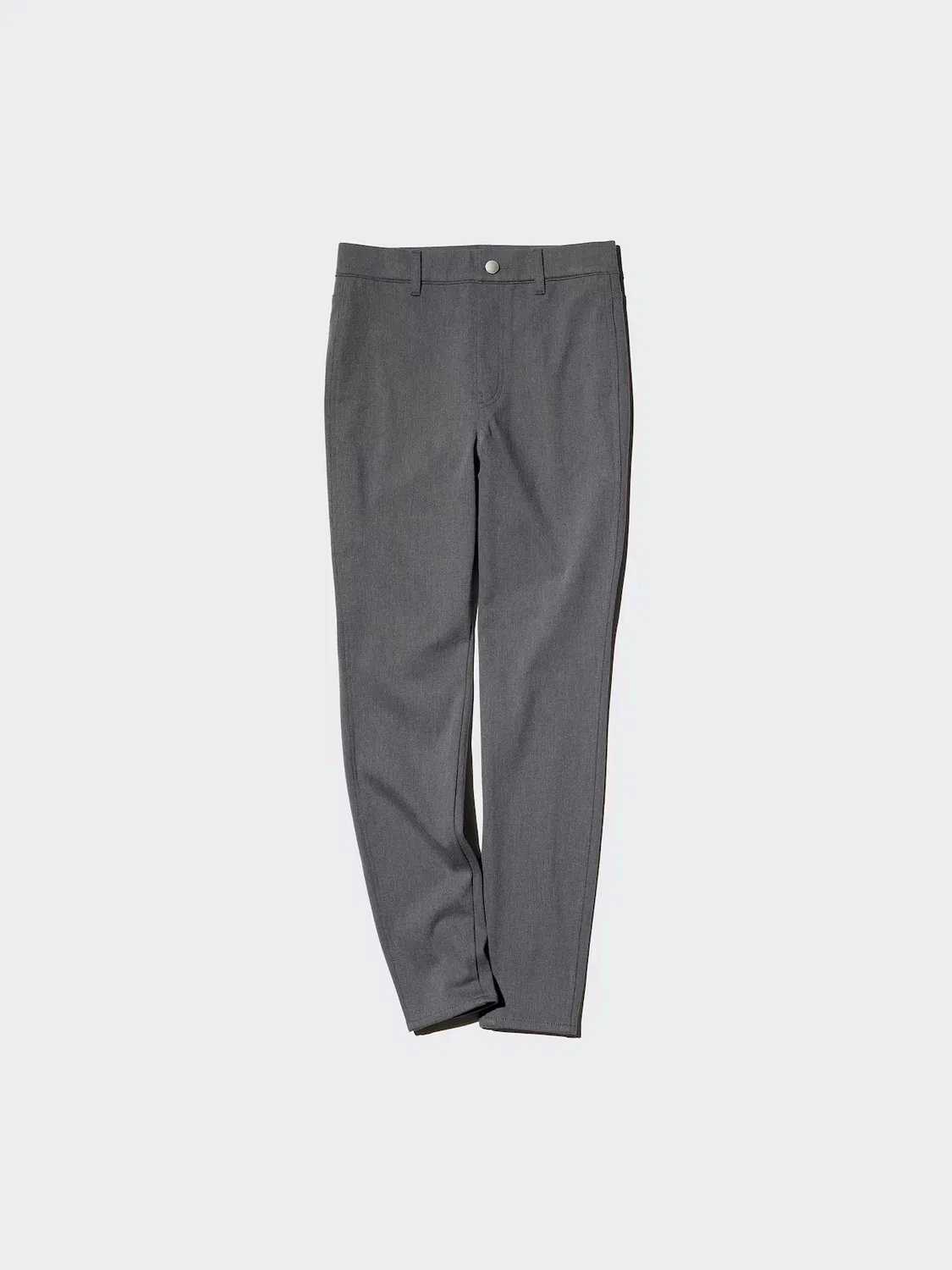 Леггинсы и брюки Uniqlo heattech ultra stretch, для повседневной носки, белый — фото 4