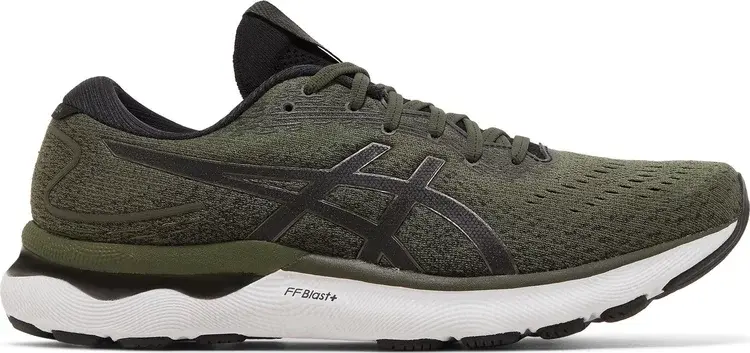 

Кроссовки gel nimbus 24 'olive canvas' Asics, зеленый