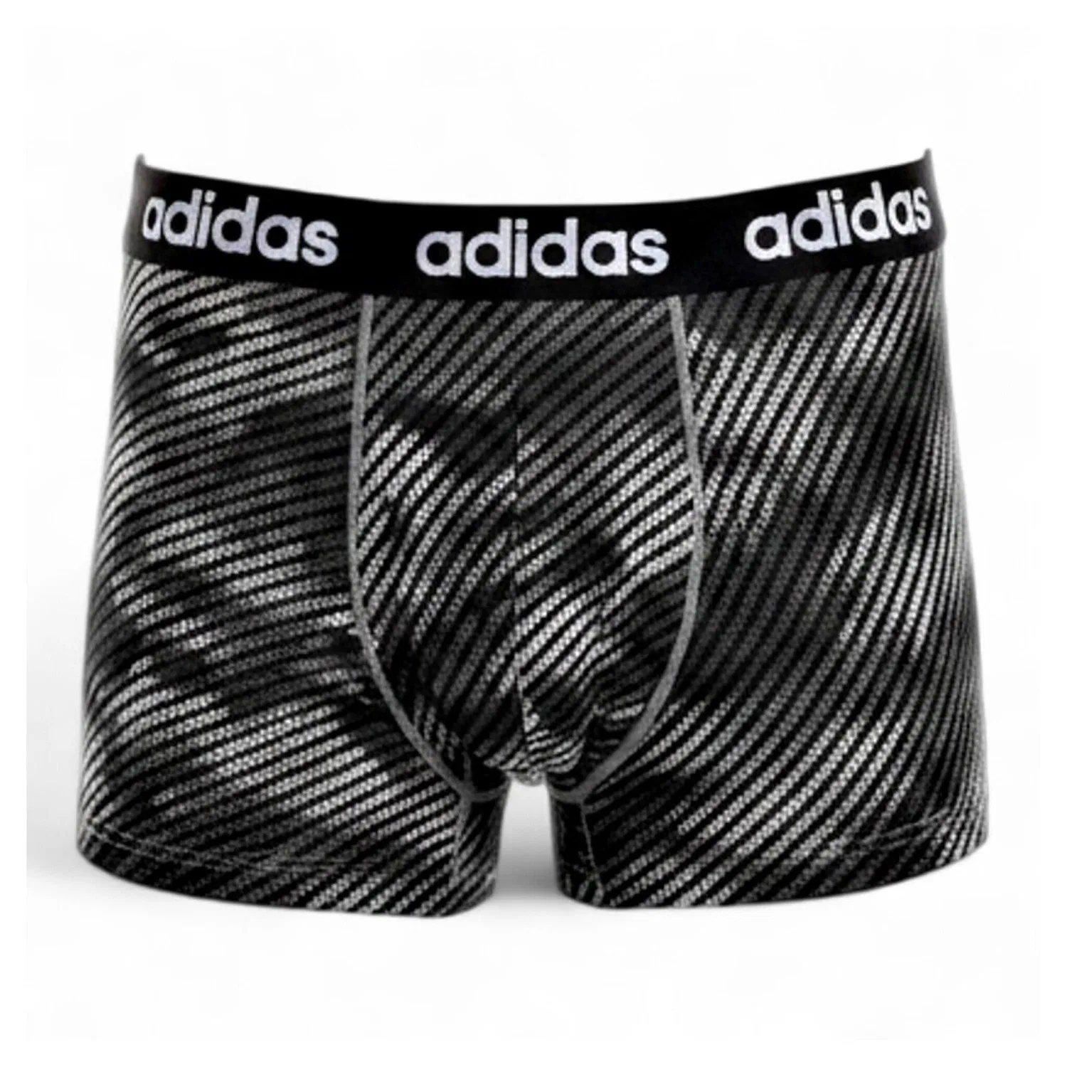 Мужские боксеры с принтом Essentials AOP 2er Pack Adidas, Schwarz