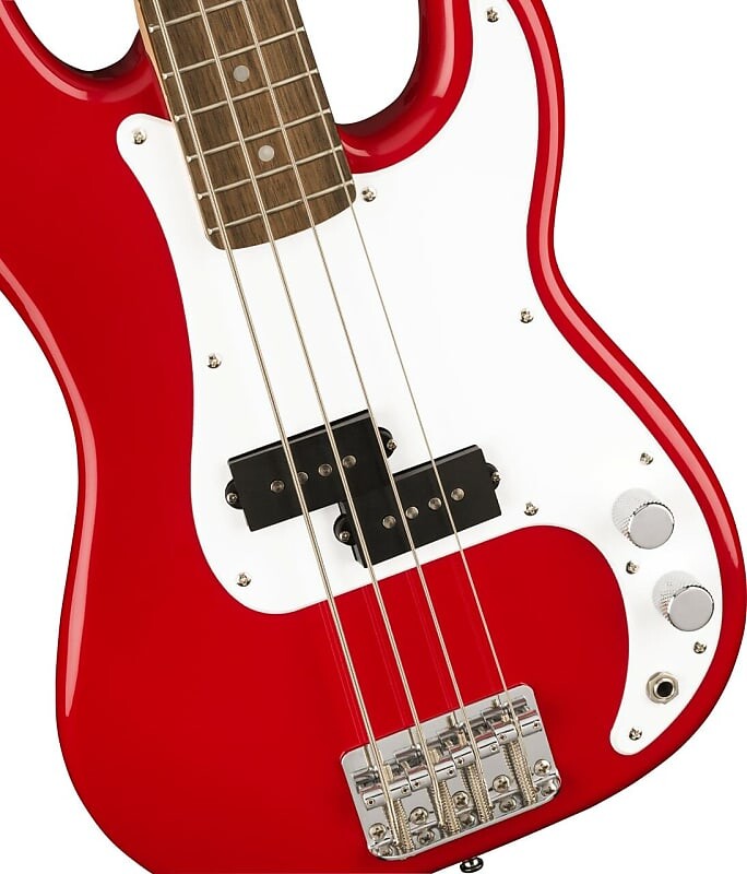 

Накладка на гриф Squier Mini Precision Bass Laurel, цвет Dakota Red