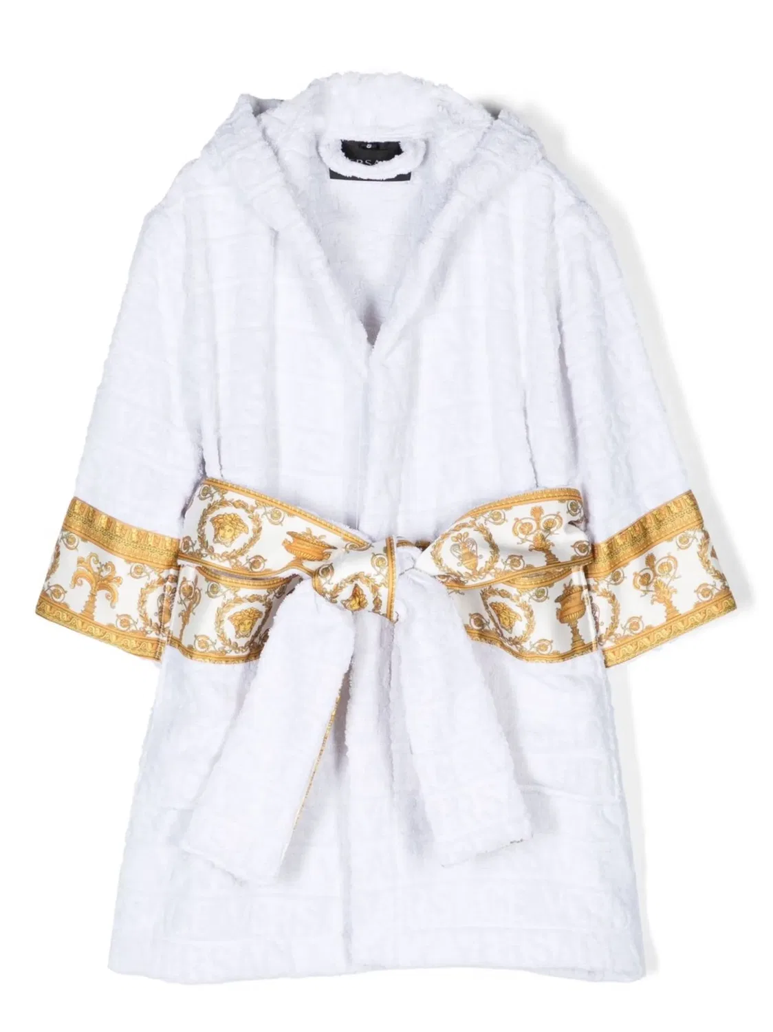 Халат с капюшоном I Love Baroque Versace, белый