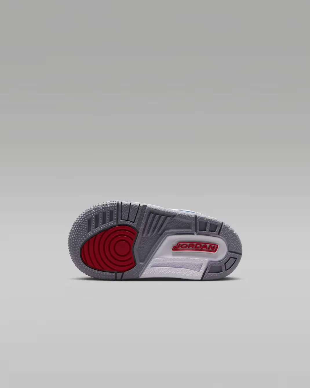 Детская/подростковая обувь Jordan 3 Retro "True Blue", White/True Blue/Cement Grey/Fire Red — фото 2