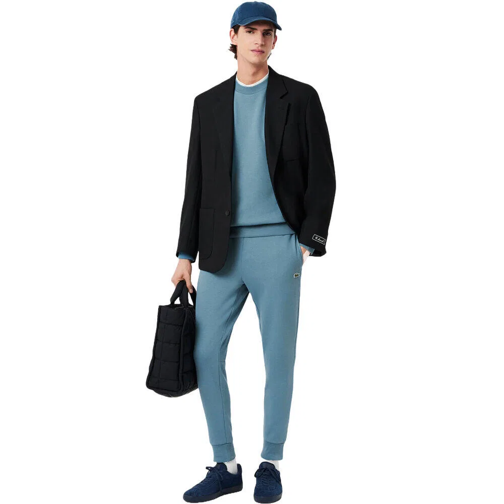 Мужской пуловер из био-хлопка Sport Lacoste, Bleu — фото 4