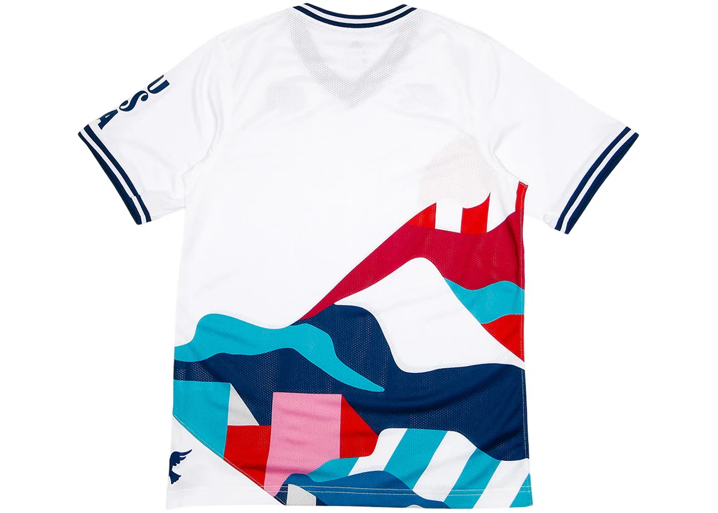 Мужская футболка с принтом Nike Jersey, White Brave Blue — фото 2