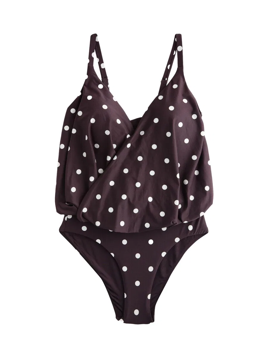 Купальник Next Triangle Swimsuit в шоколадном цвете
