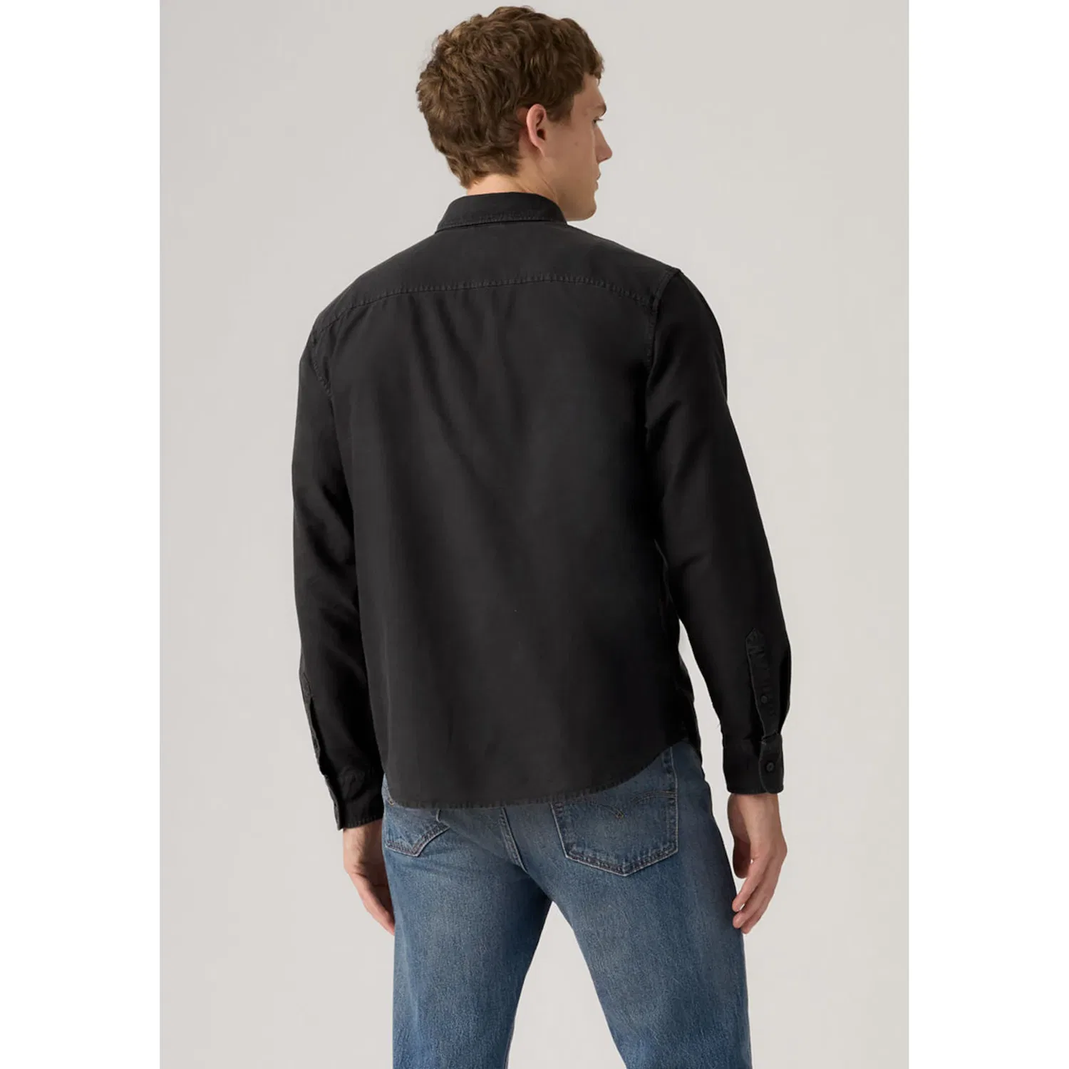 Мужская рубашка с длинным рукавом Authentic Button Down Levi's, Dark Phantom — фото 2