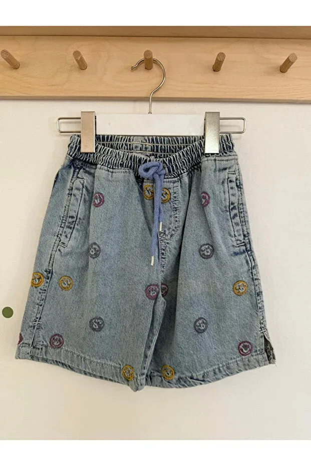 Детские шорты для девочек джинсовые Kidstalya, Blue