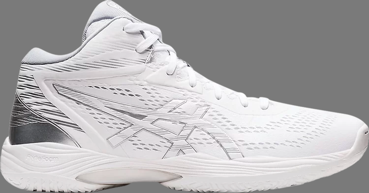 Кроссовки gelhoop v14 'white silver' Asics, белый - фото